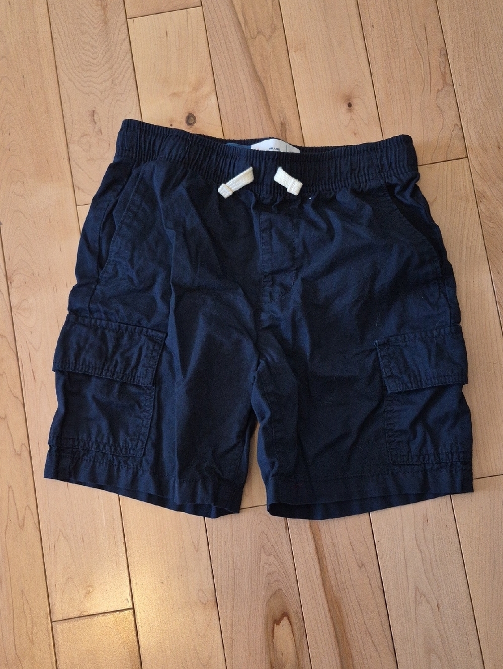 Boys Size 10/12 Old Navy Blue Cargo Drawstring Shorts